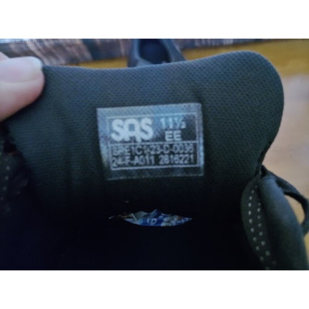 SAS Shoes‎ Mission One Womens Walking Sneakers Black Gray Lace Up Athletic 11.5 - Picture 7 of 7
